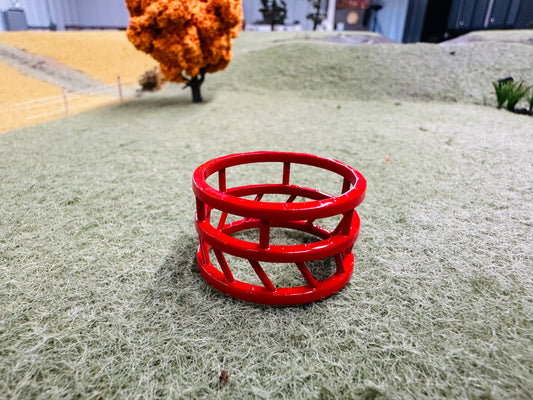 Hay Bale Feeder Ring For 1/64 Farm Display